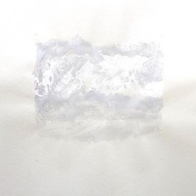 Something 6, technique mixte sur papier aquarelle, 30X30cm, 2024