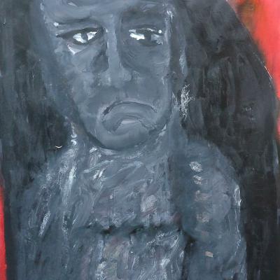 Ressentiment, encre, 50x65 cm, 2025